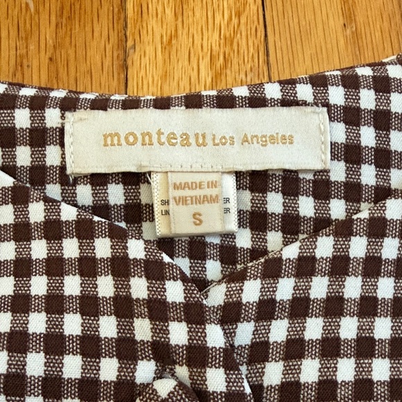 Brown and White Vest - Picture 2 of 3